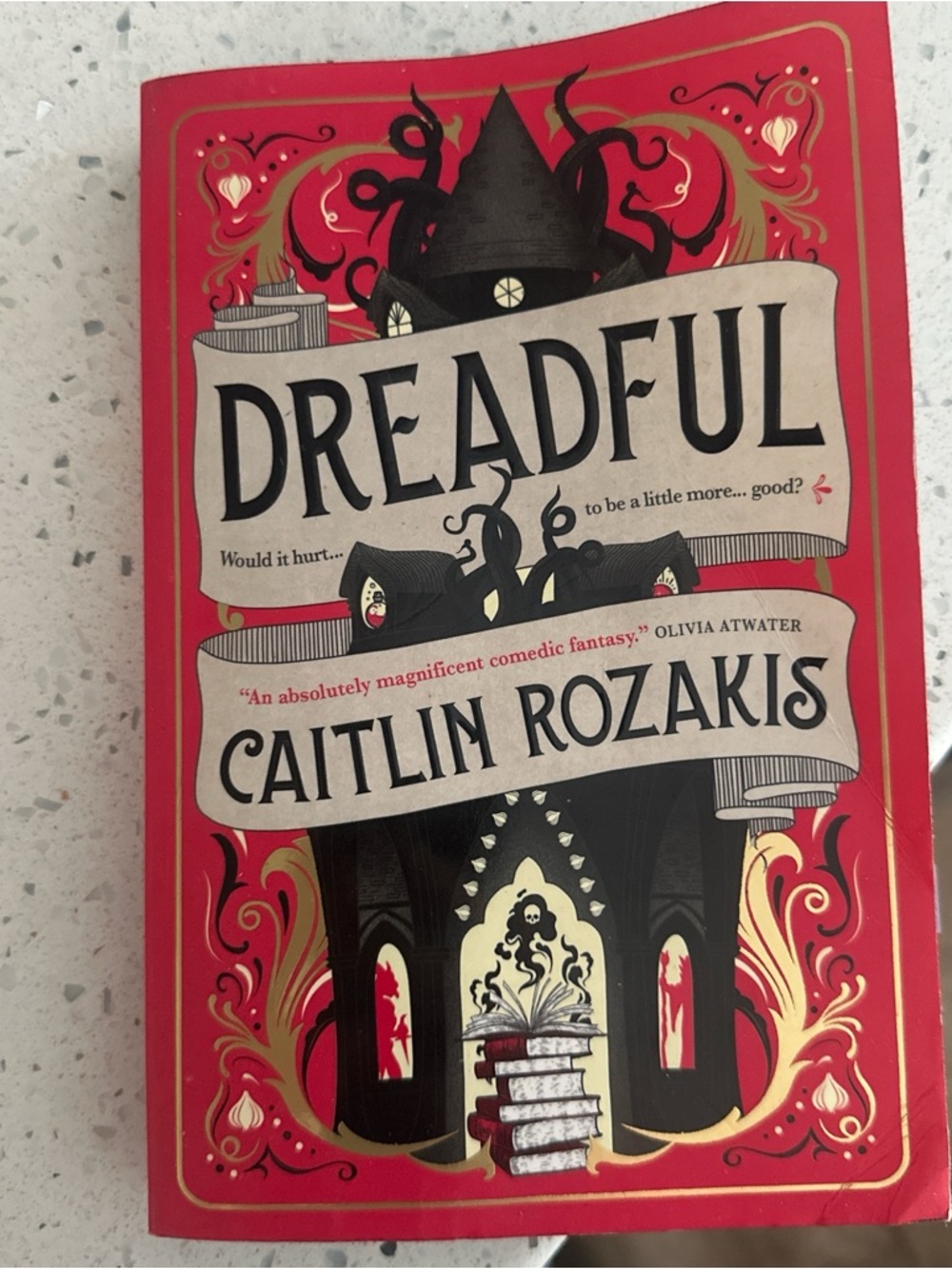 Dreadful by Caitlin Rozakis - Red Decorative Paperback